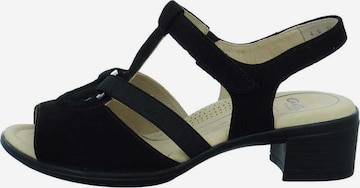 ARA Strap Sandals 'Lugano' in Black