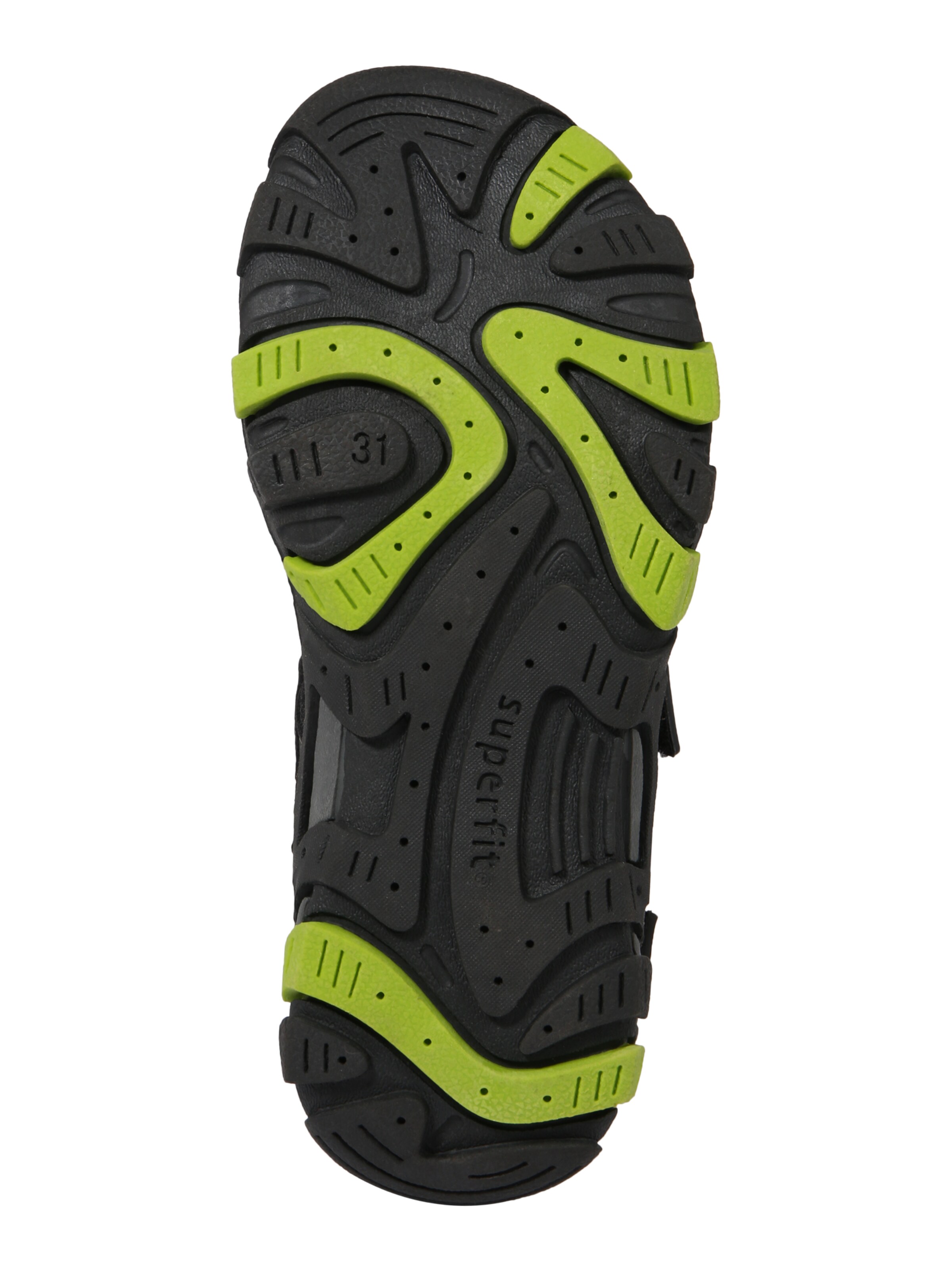 SUPERFIT Open schoenen 'Henry' in Zwart