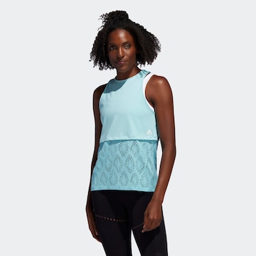 ADIDAS SPORTSWEAR Top in Blau: predná strana