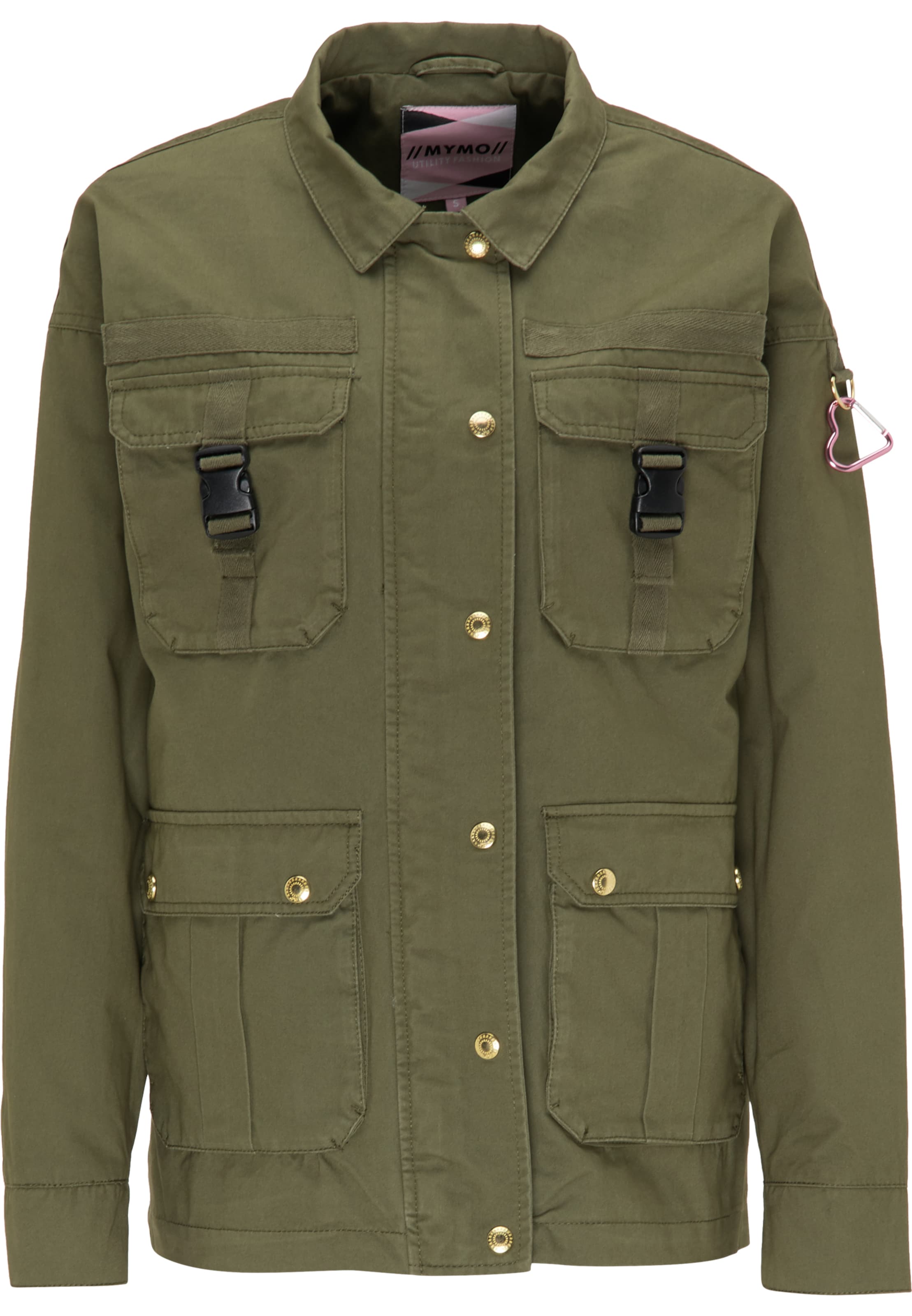 MYMO Top – zelená: přední strana