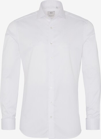ETERNA Button Up Shirt in White: front