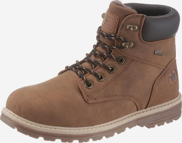 LICO Boots 'Trelleborg' in Brown: front