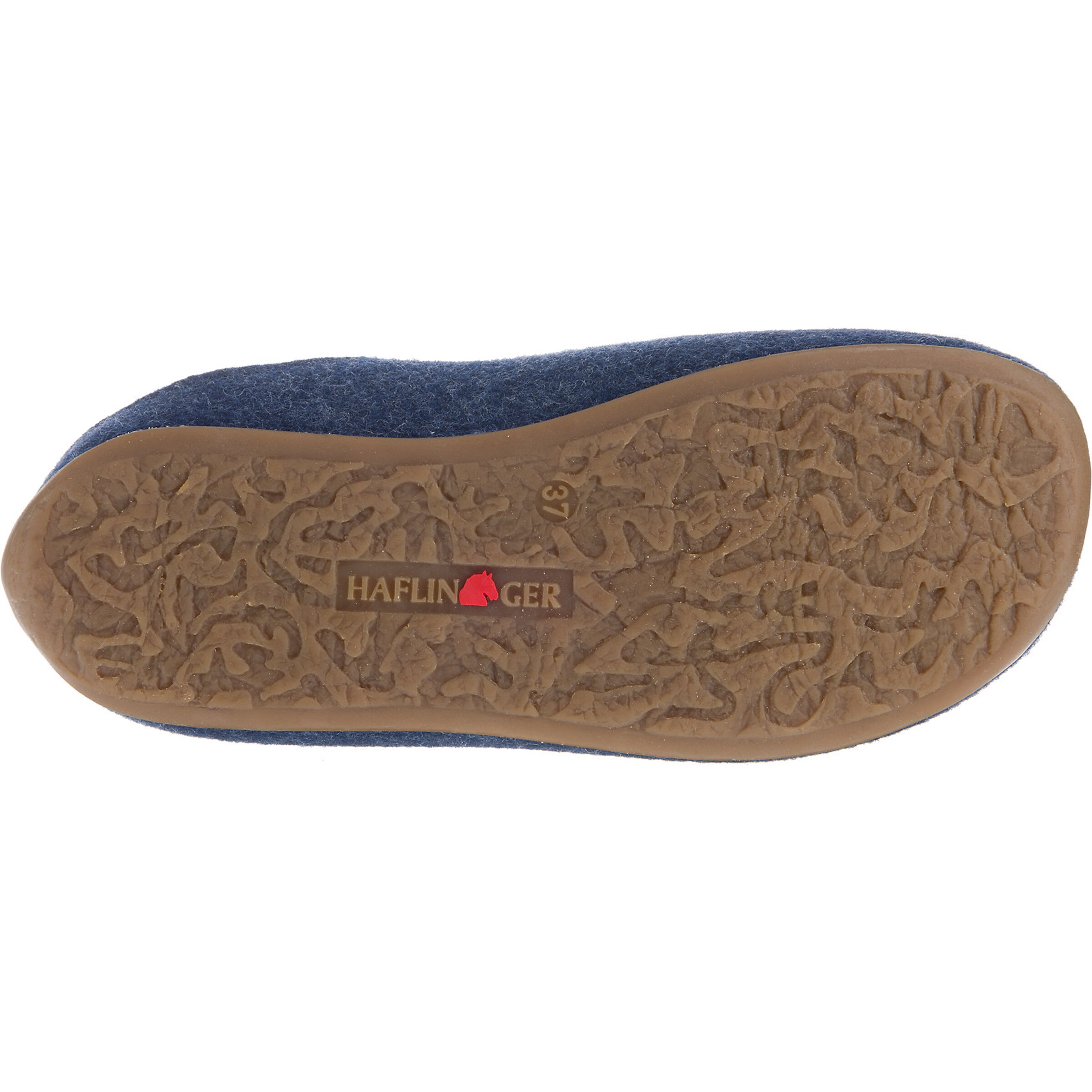 HAFLINGER Pantoffeln 'Everest Fundus' in Blau