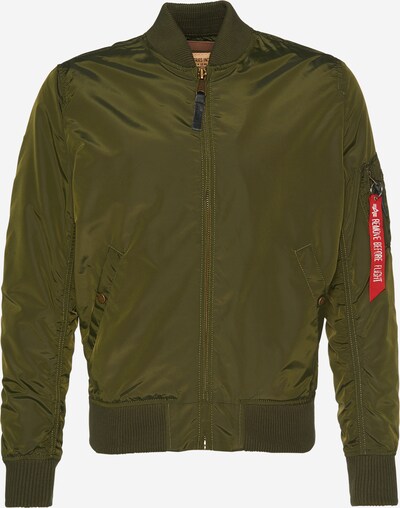 ALPHA INDUSTRIES Veste mi-saison 'MA-1 TT' en vert foncé, Vue avec produit