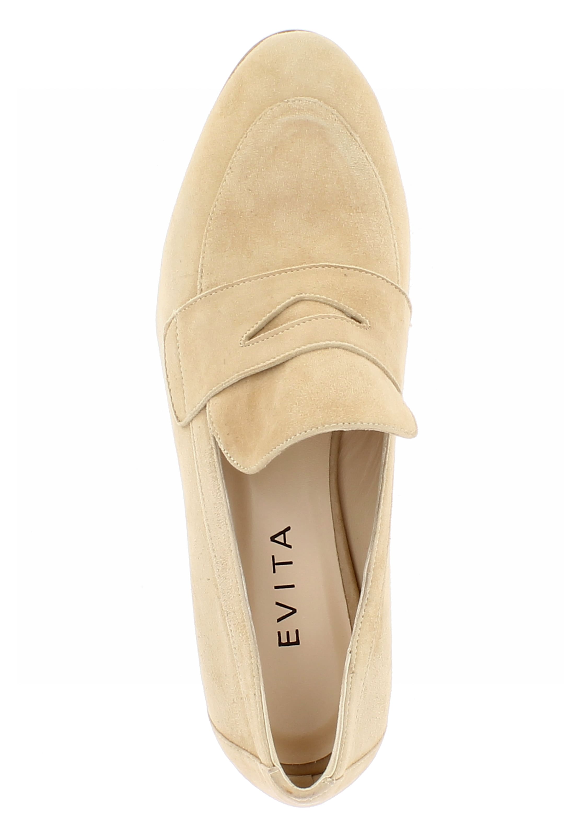 EVITA Slip-ons 'Patty' in Beige