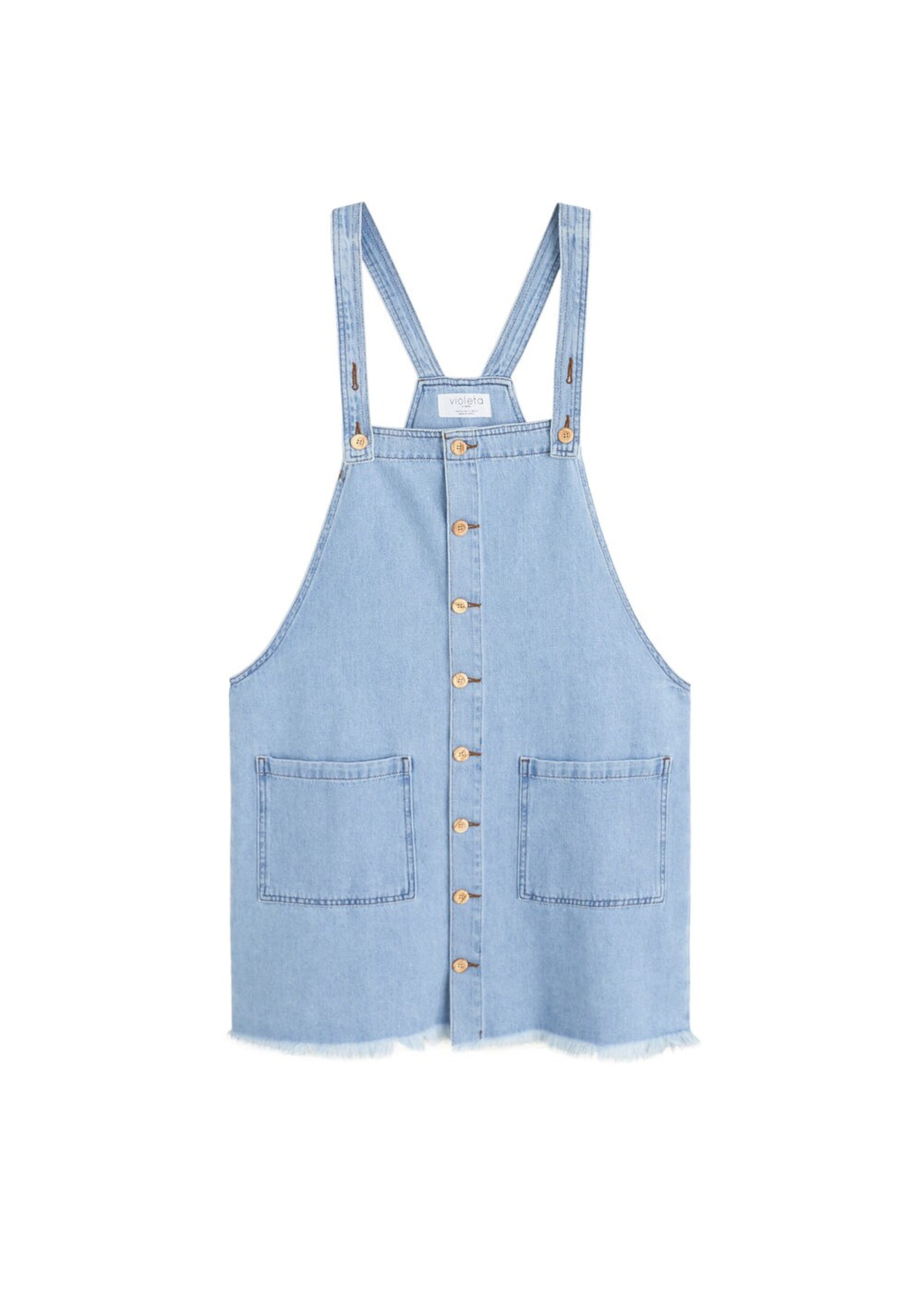 VIOLETA by Mango - Kleid 'Vero-I' in hellblau