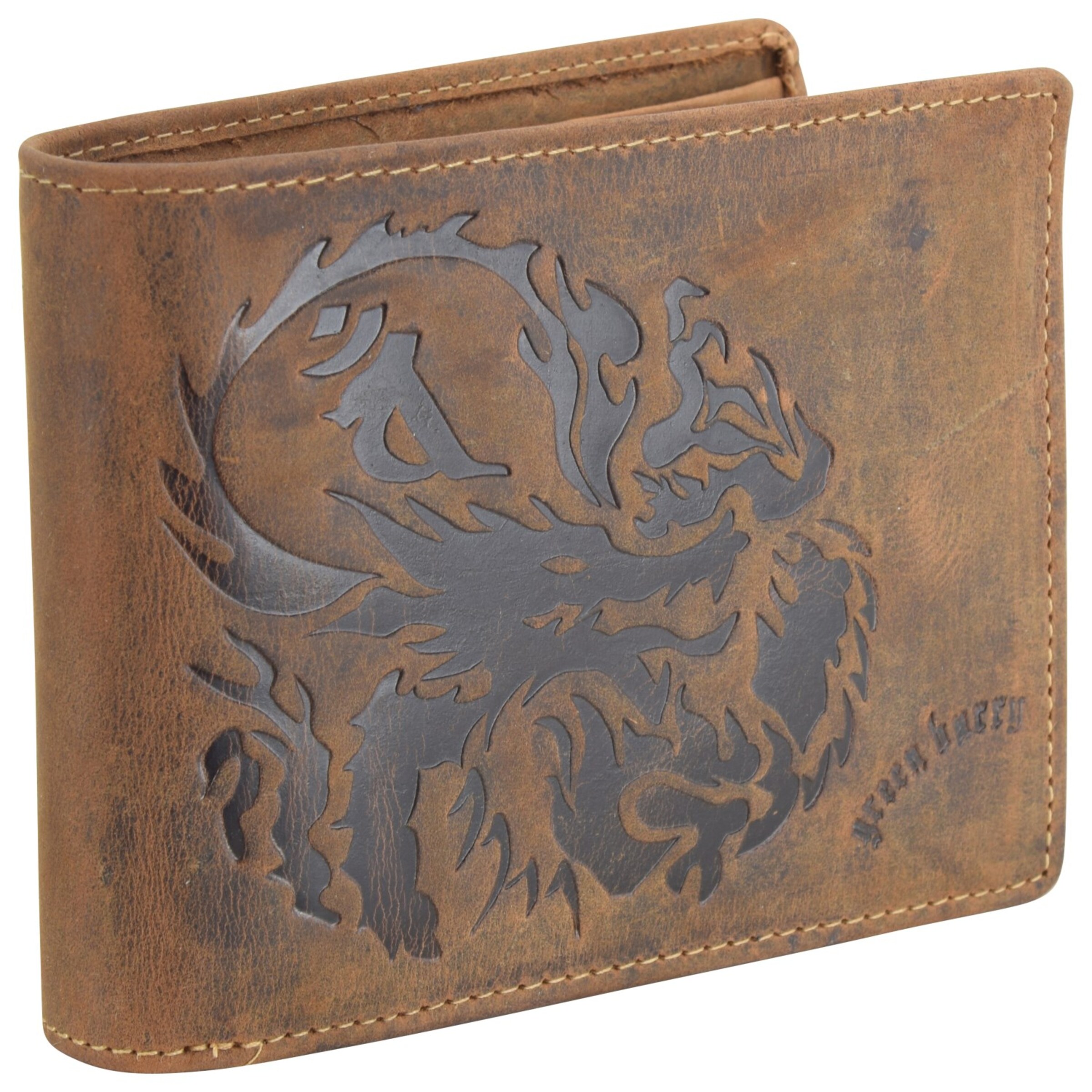 GREENBURRY Wallet in Brown: front