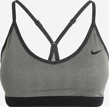 NIKE Sports Bra 'Indy' in Grey: front