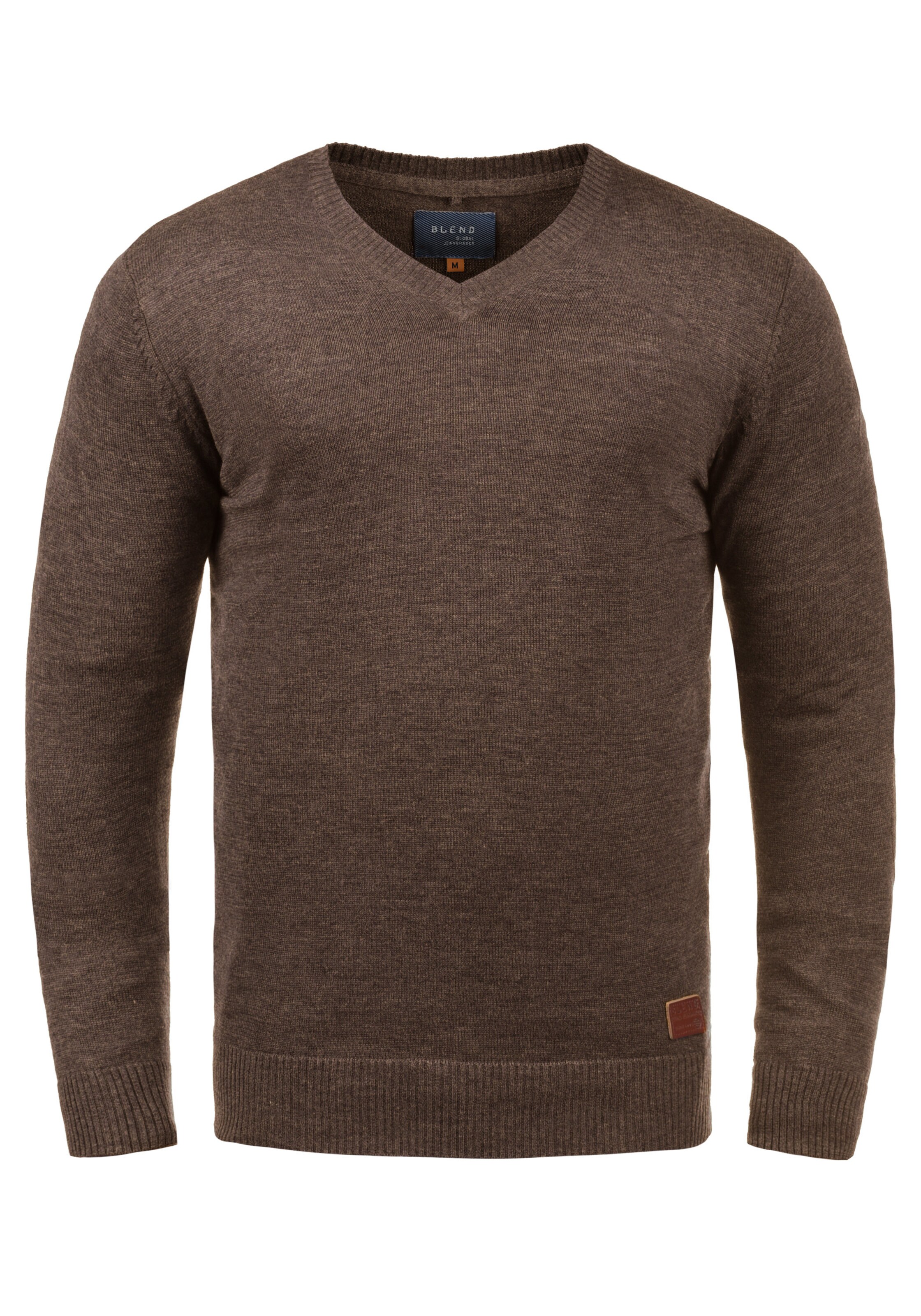 Pull-over 'BHLasse' BLEND en marron : devant