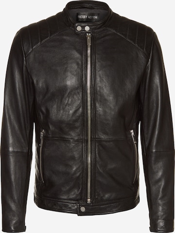 FREAKY NATION Between-Season Jacket 'Dylan' in Black: front