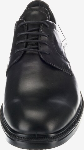 ECCO Lace-Up Shoes 'Lisbon' in Black