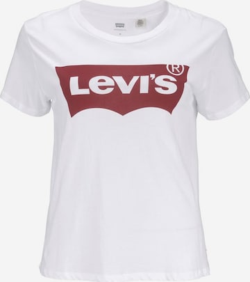 Levi's® Plus Levi 'PL PERFECT TEE NEUTRALS' in Weiß: predná strana