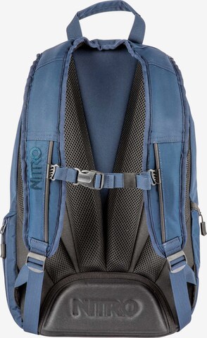 NitroBags Backpack 'Stash' in Blue