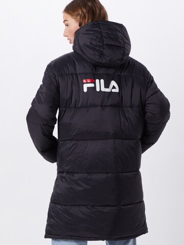 Cappotto invernale 'BRONWED' di FILA in nero: dietro