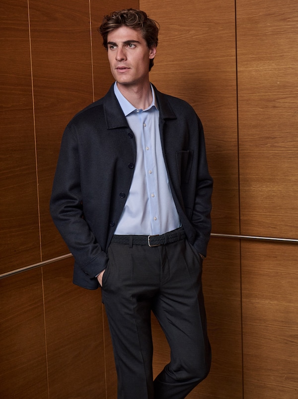 Casual office wear men best sale