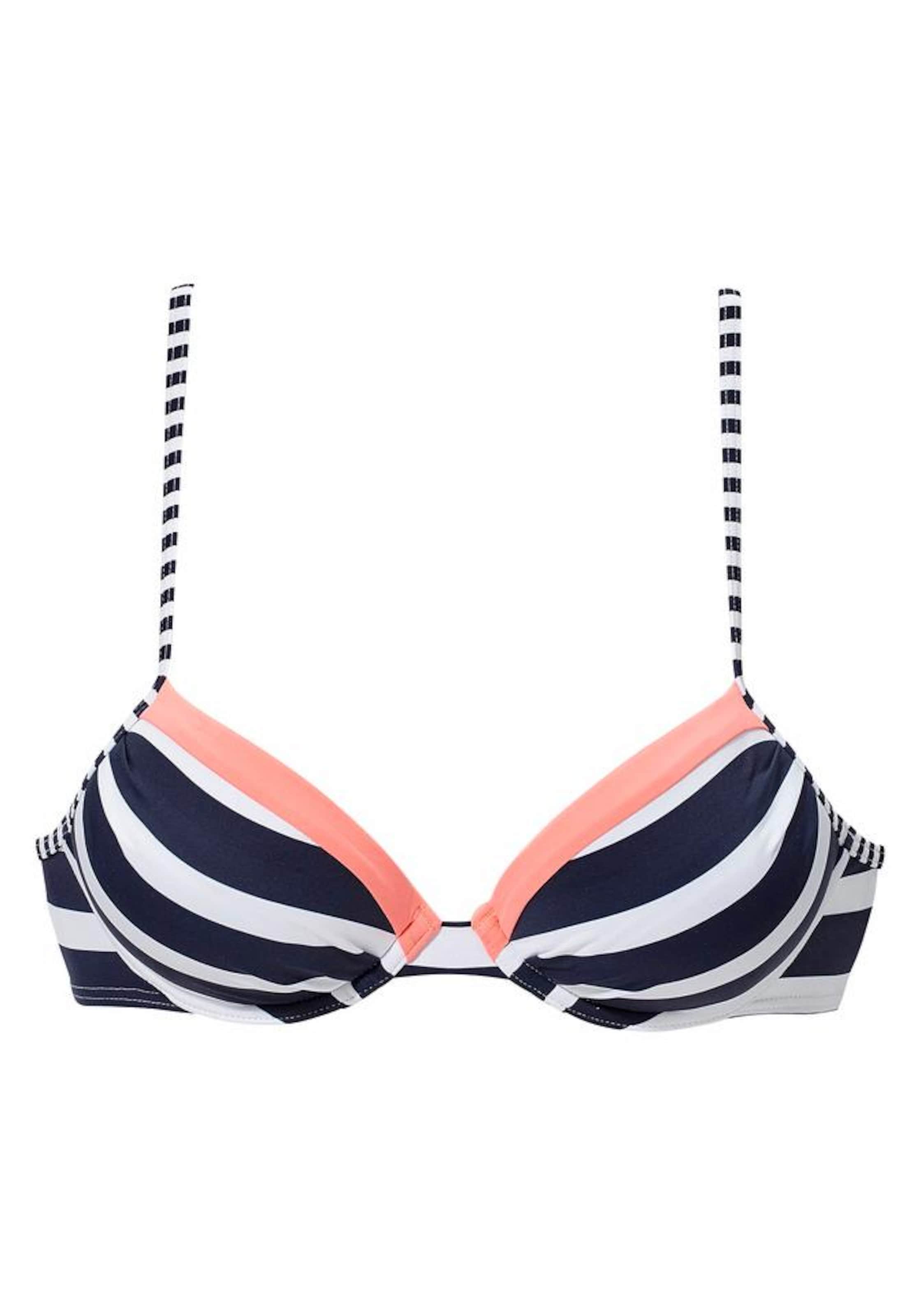 KangaROOS Push-up Bikinioverdel i blå: forside