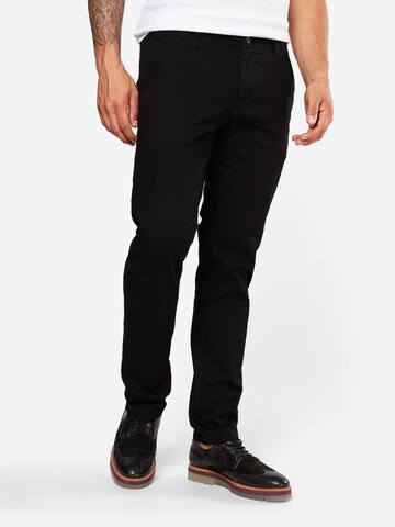 DICKIES - Slimfit Calças chino 'Kerman' em preto: frente