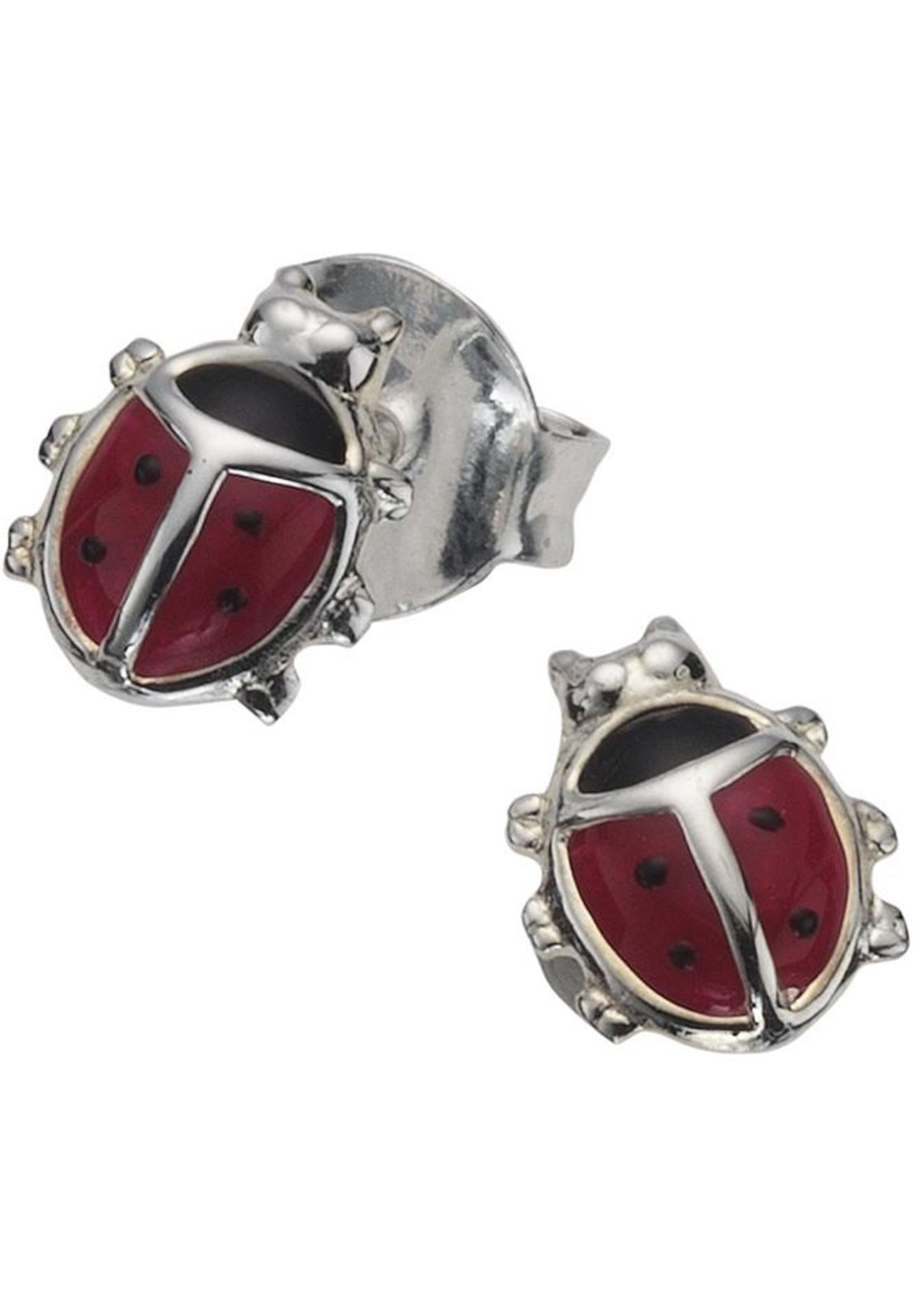 FIRETTI Ohrstecker in Silber: Vorderseite