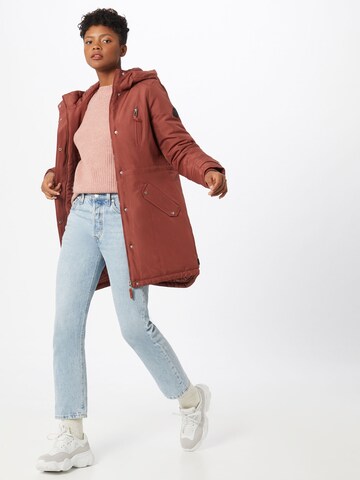 Parka d’hiver 'EXPEDITIONTRACK' VERO MODA en marron