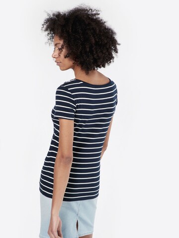 T-shirt ESPRIT en bleu : derrière