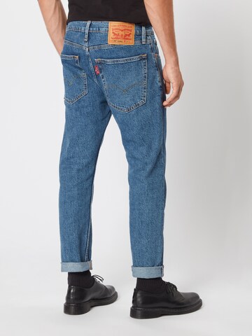 LEVI'S ® Avsmalnet Jeans '502 Taper Hi Ball' i blå: bakside