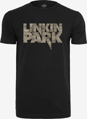 Coupe regular T-Shirt 'Linkin Park' Mister Tee en noir : devant