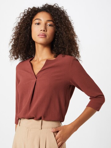 Camicia da donna 'Emmi' di ABOUT YOU in rosso: frontale