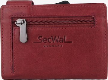 Portamonete di SecWal in rosso