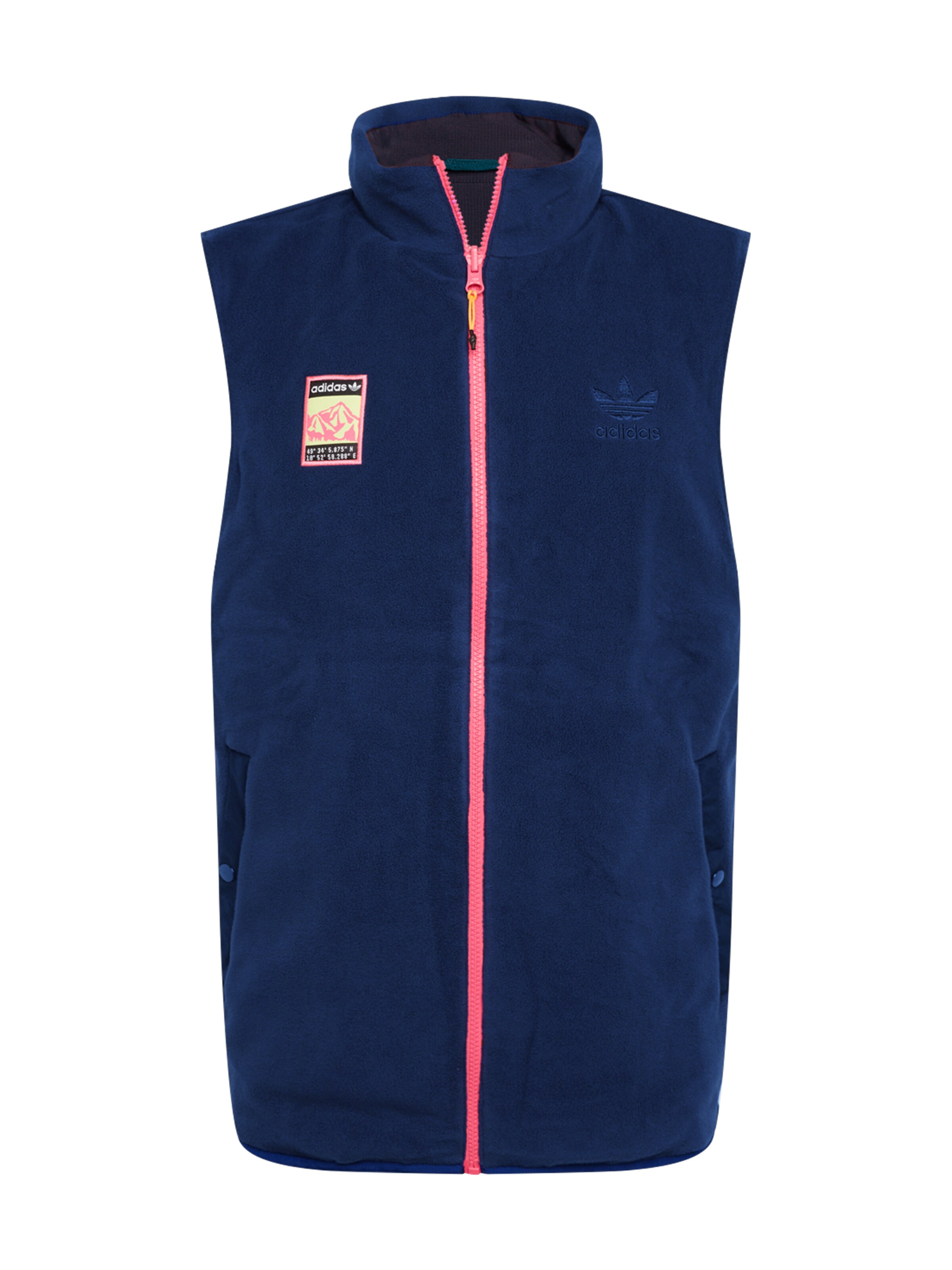 ADIDAS ORIGINALS - Bodywarmer 'VEST' in de kleur Blauw