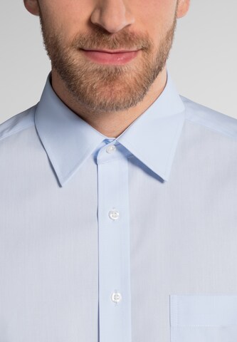 ETERNA Comfort fit Button Up Shirt in Blue