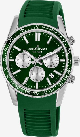 Jacques Lemans Analog Watch 'Liverpool' in Green: front