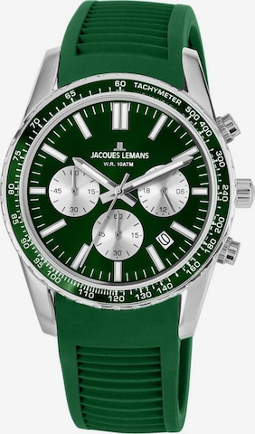 Jacques Lemans Analog Watch 'Liverpool' in Green: front