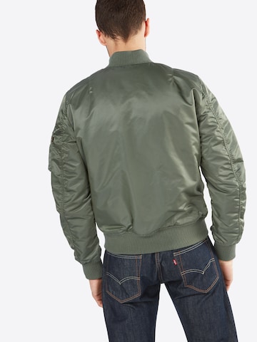 ALPHA INDUSTRIES - Casaco meia-estação 'MA-1 VF 59' em verde