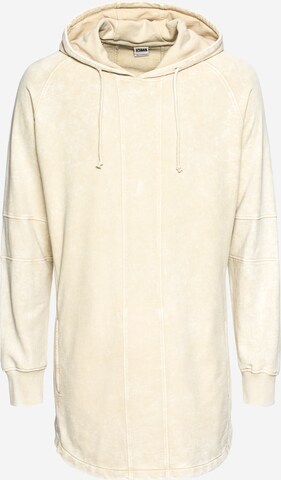 Urban Classics Sweatshirt in Beige: voorkant