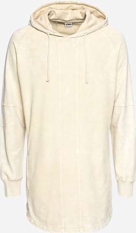 Sweat-shirt Urban Classics en beige : devant