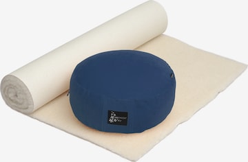 YOGISTAR.COM Mat 'Meditation Natur' in Blue: front