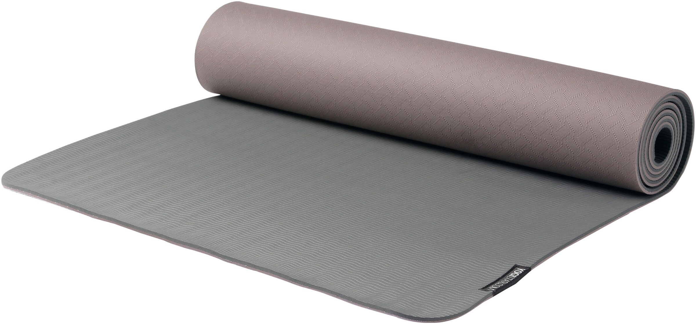 YOGISTAR.COM Matte in Beige: Vorderseite