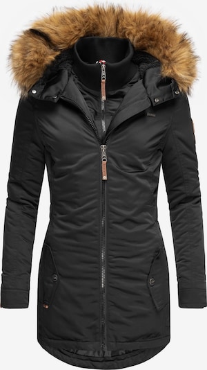 MARIKOO Χειμερινό παλτό 'Sanakoo' σε μαύρο, Άποψη προϊόντος
