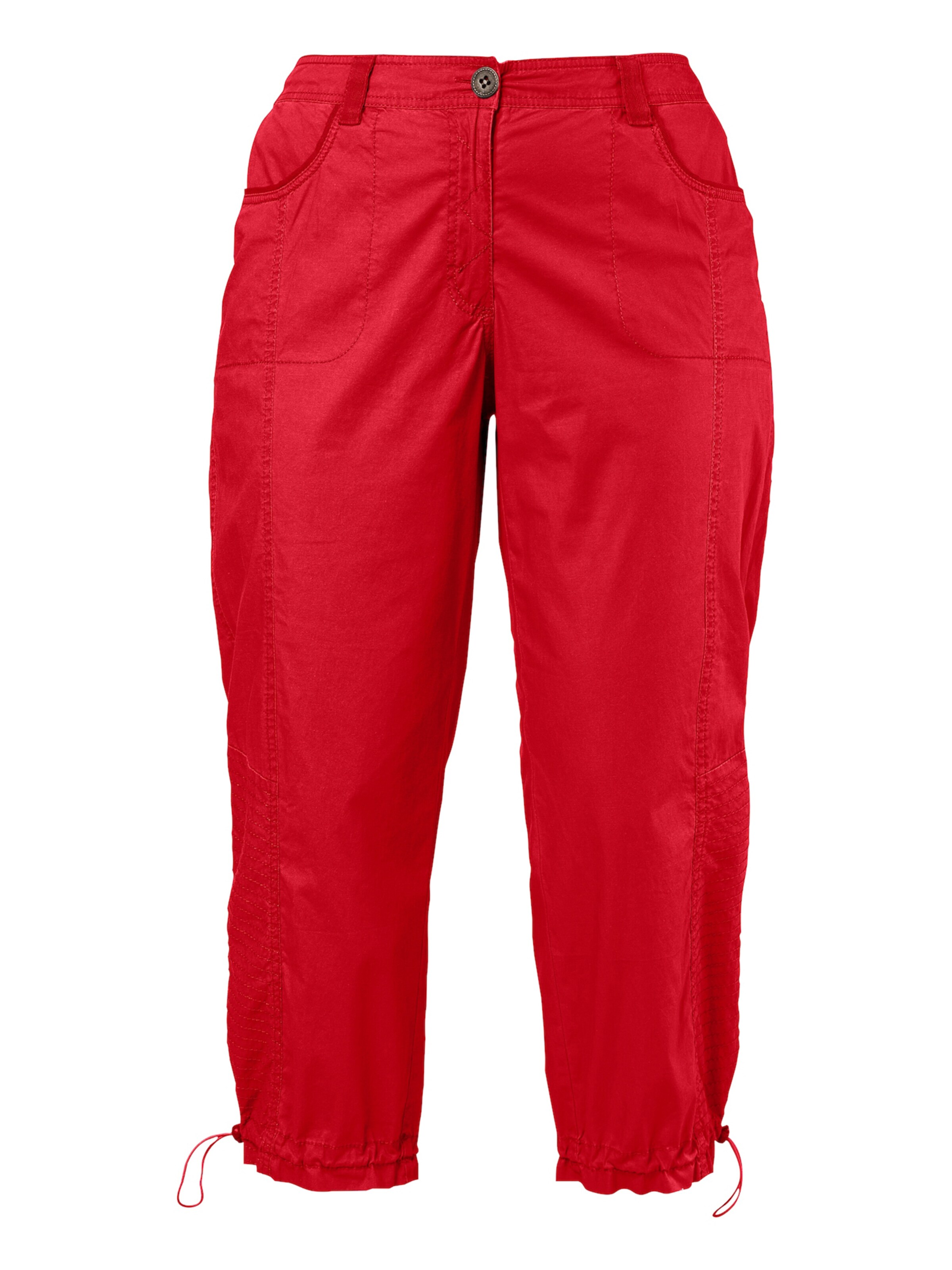 Ulla Popken - Broek in de kleur Rood