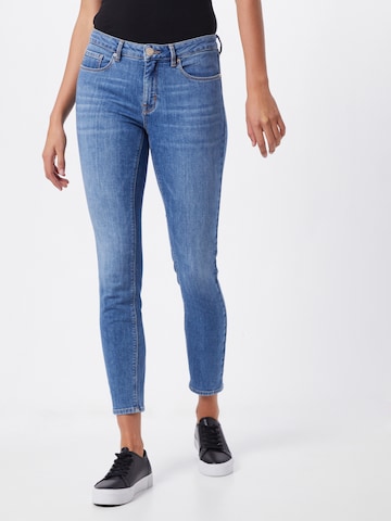 OPUS Damen - Jeans 'Elma 7/8 mid blue ROS' in Blau: predná strana