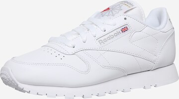 Baskets basses Reebok en blanc : devant