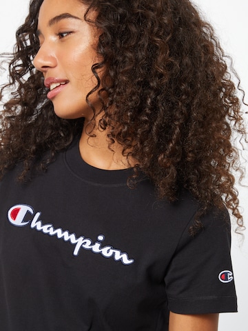 Maglietta di Champion Authentic Athletic Apparel in nero