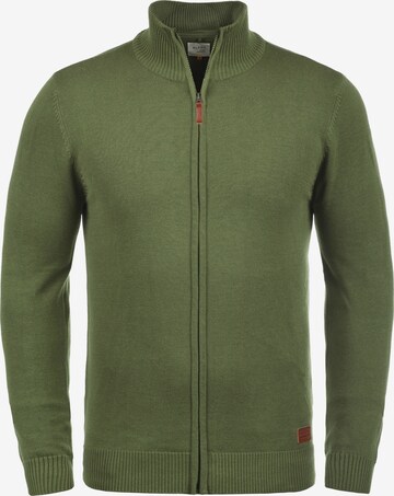 BLEND Knit Cardigan 'Norman' in Green: front