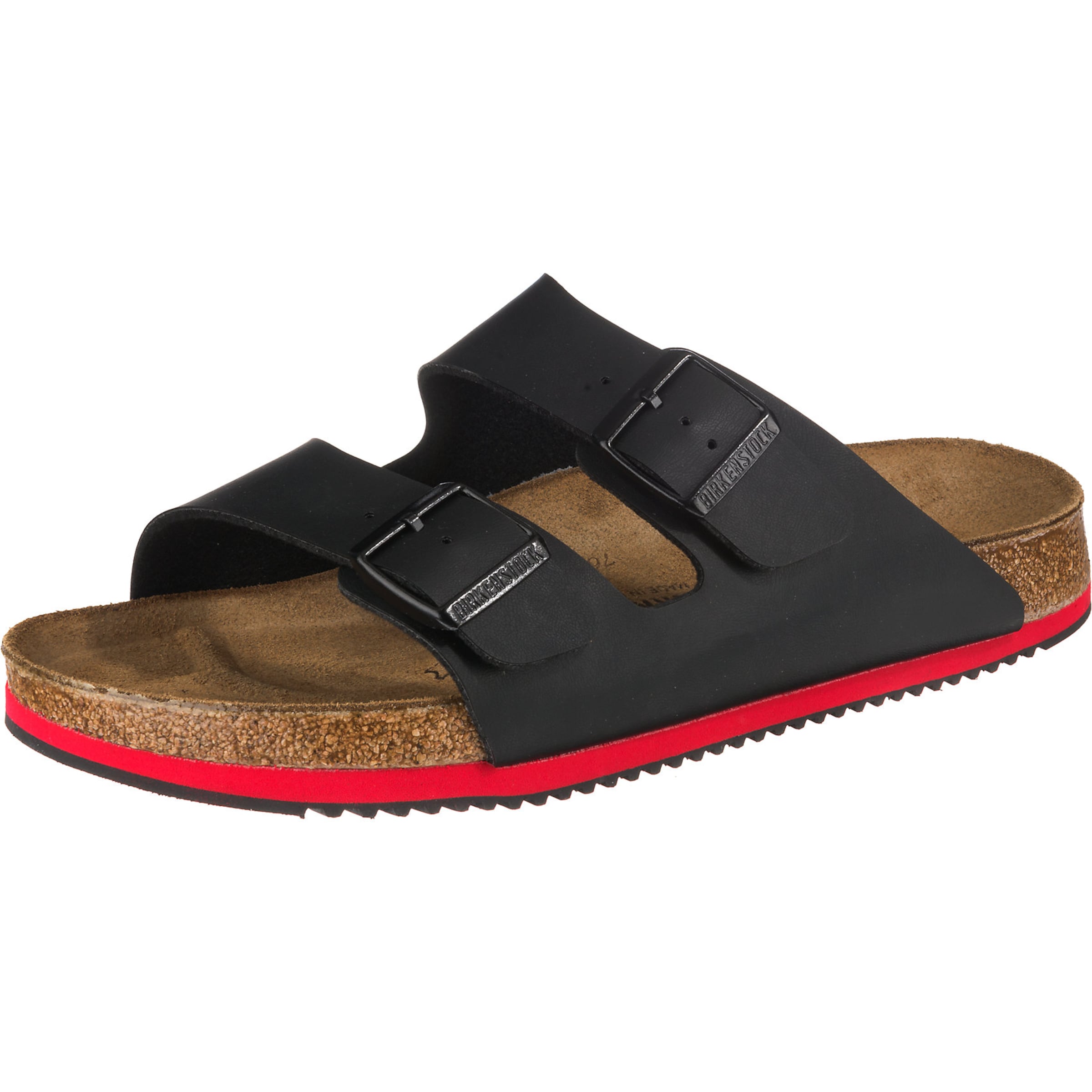 BIRKENSTOCK Pantolette 'Arizona' in Schwarz: Vorderseite