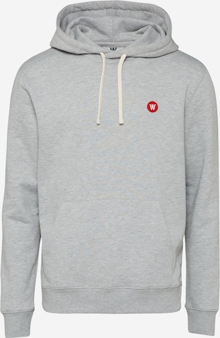 WOOD WOOD Sweatshirt in Grey: front