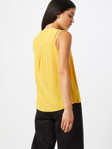 COMMA Loosefit Blouse in Geel