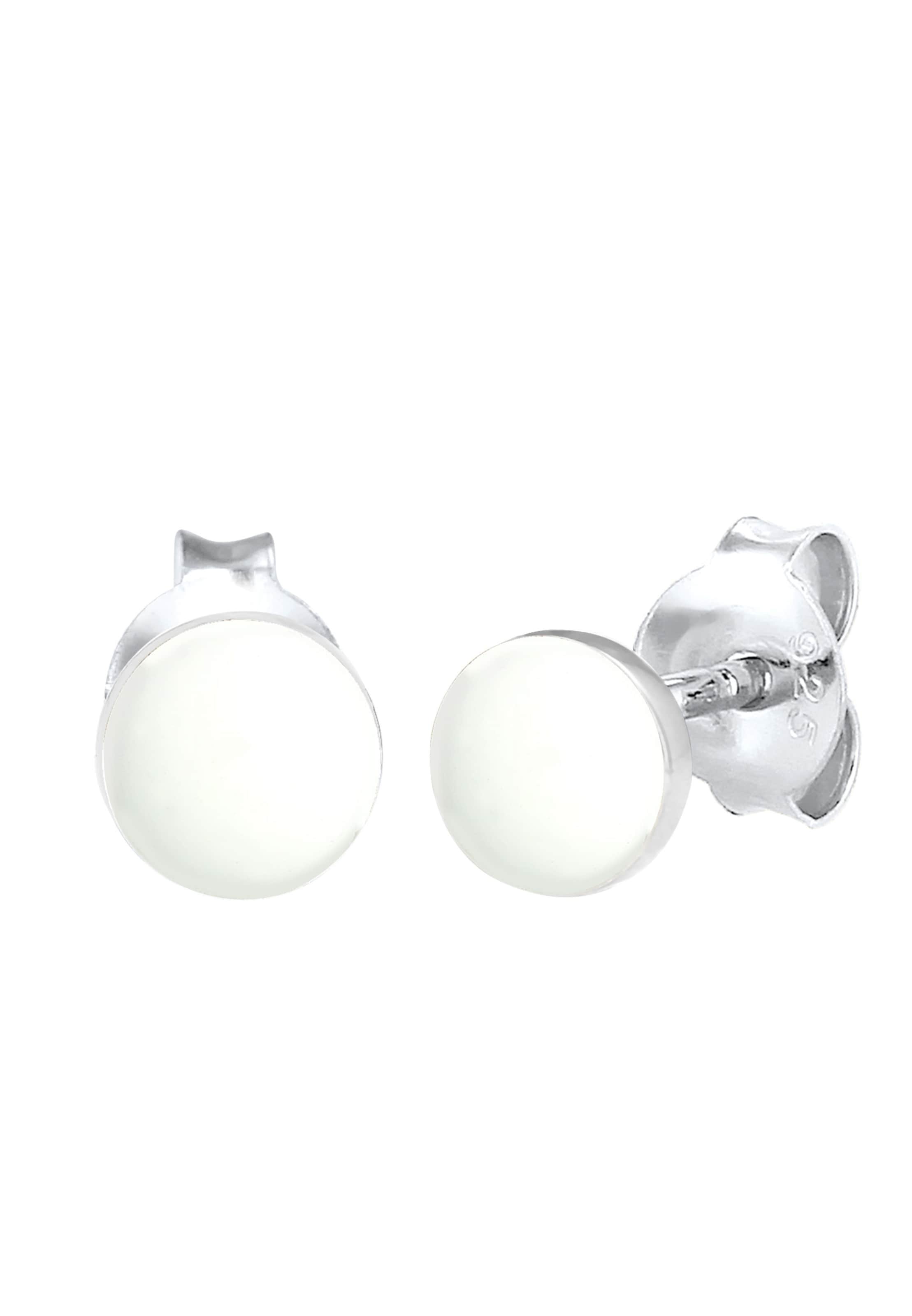 Boucles d'oreilles 'Geo' ELLI en argent : devant