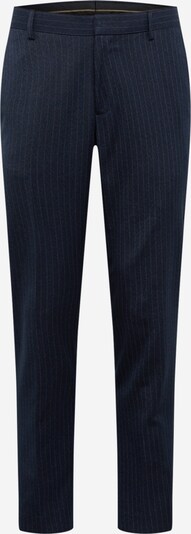 BURTON MENSWEAR LONDON Pleated Pants in Dark blue / Grey, Item view