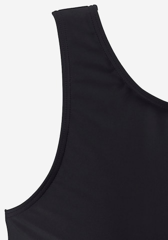 Bustier Haut de tankini LASCANA en noir