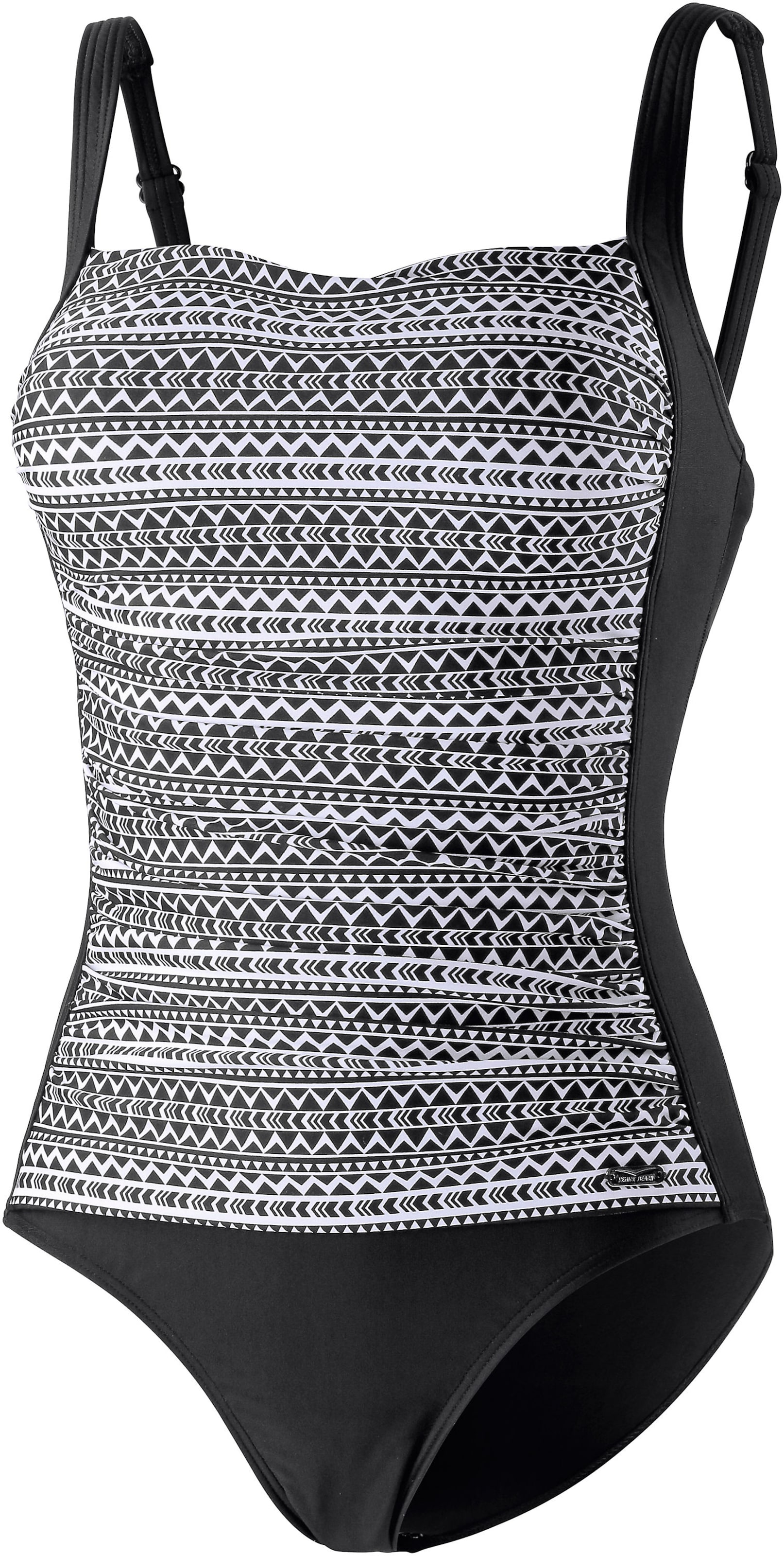 Bustino Costume intero modellante di VENICE BEACH in nero: frontale